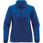 WOMANS NAUTILUS QUILTED JACKET BRIGHT RED-2XL