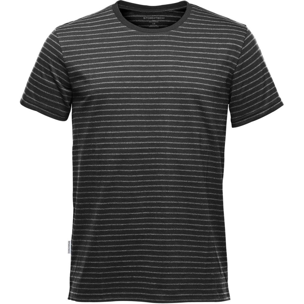 TG-2-BLACK-GREYHEATHER.jpg MEN'S RAILTOWN CREW TEE