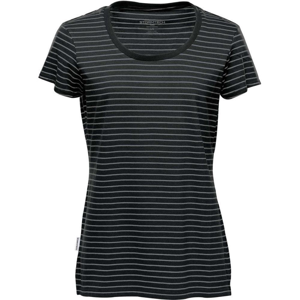 TG-2W-BLACK-GREYHEATHER_6.jpg WOMEN'S RAILTOWN TEE