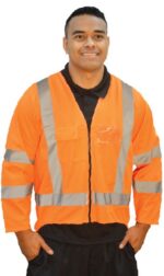 HI VIZ LONG SLEEVE UNISEX VEST
