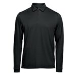 MENS NEVADA L/S MICRO PIQUE POLO