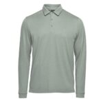 MENS NEVADA L/S MICRO PIQUE POLO