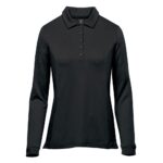 WOMENS NEVADA L/S MICRO PIQUE POLO