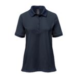 WOMENS FERRERA S/S POLO BLACK-2XL