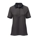 WOMENS FERRERA S/S POLO BLACK-2XL