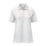 WOMENS FERRERA S/S POLO BLACK-2XL