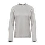 WOMENS VOLANTE L/S TEE ASH HEATHER-2XL