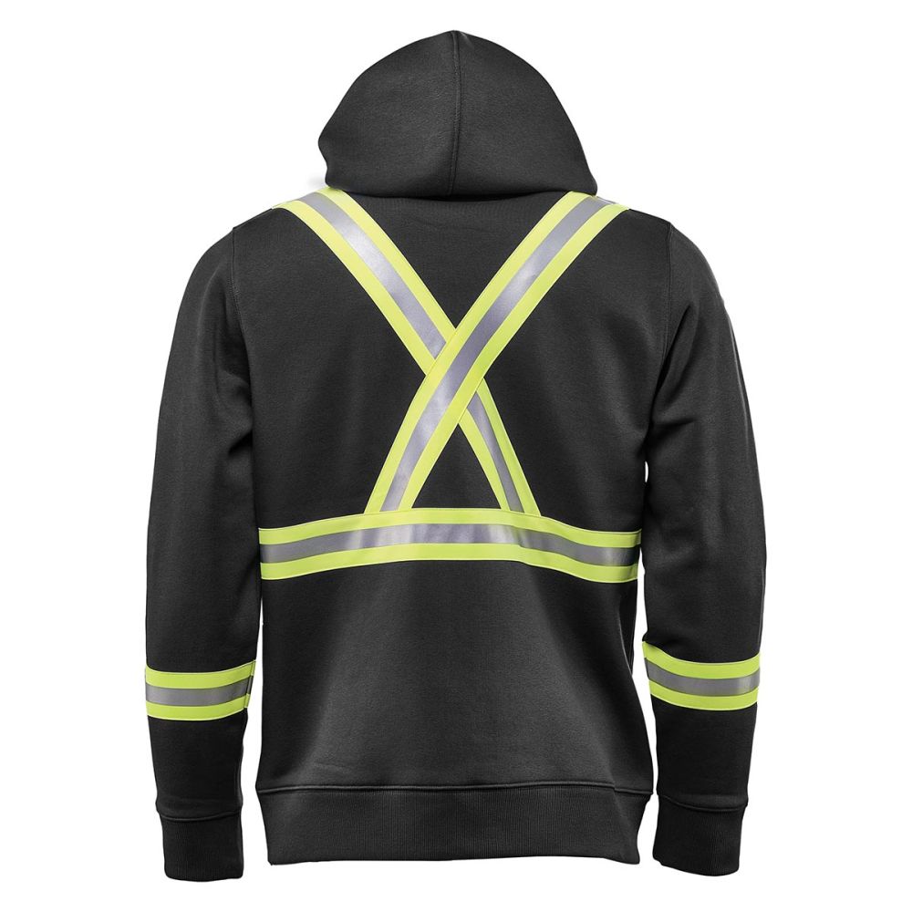 cfz-5r-04000000-back.jpg MENS OMEGA REFLECTIVE ZIP HOODY