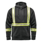 MENS OMEGA REFLECTIVE ZIP HOODY