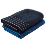 REVERSIBLE TWO-TONE TOWEL