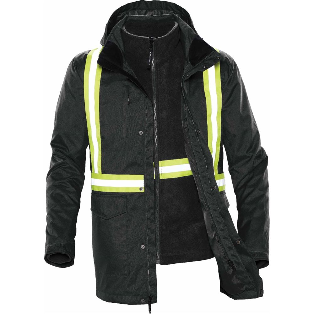 tpx-3r-black.jpg Unisex Vortex HD 3-in-1 Reflective System Parka
