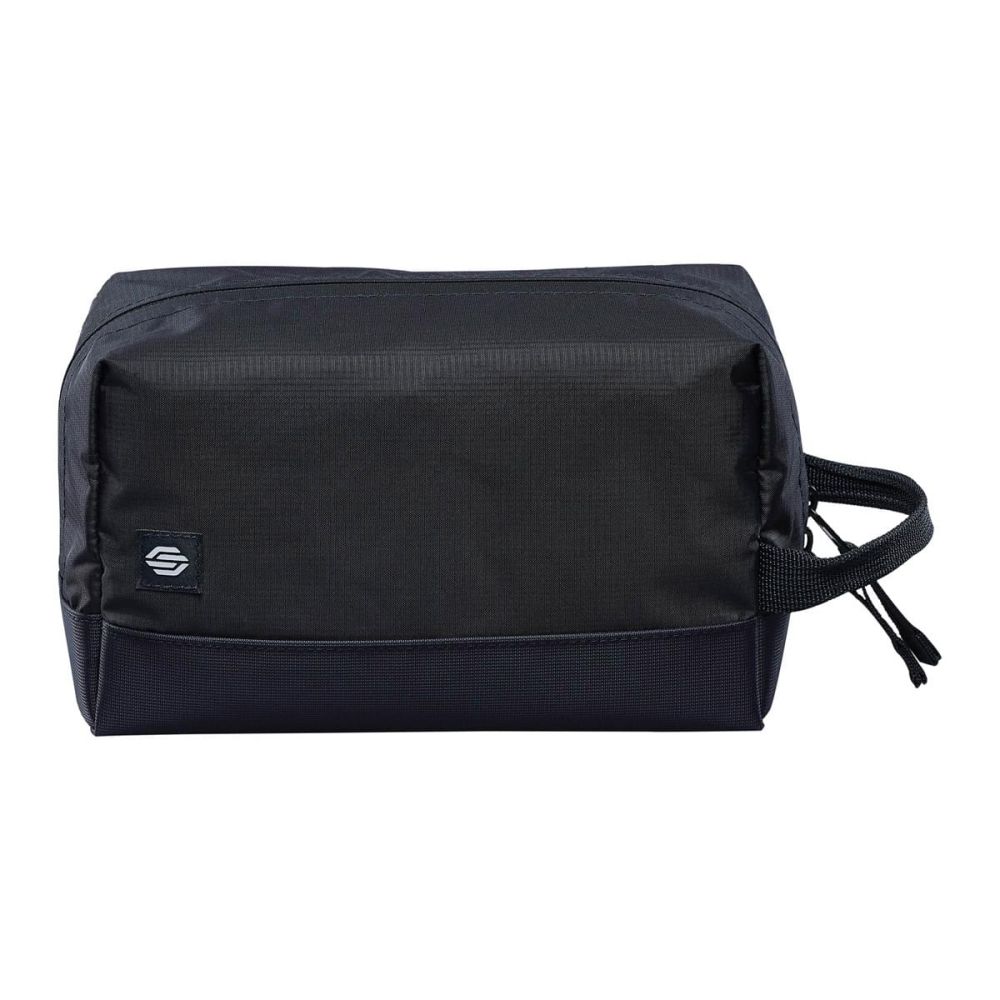 tr-2-04080000-front.jpg SEQUOIA TOILETRY BAG-BLACK/GUNMETAL