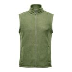 MENS MONTAUK FLEECE VEST BLACK-2XL