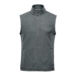 MENS MONTAUK FLEECE VEST BLACK-2XL