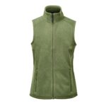 WOMENS MONTAUK FLEECE VEST BLACK-2XL
