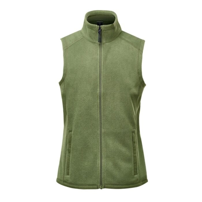 WOMENS MONTAUK FLEECE VEST BLACK-2XL