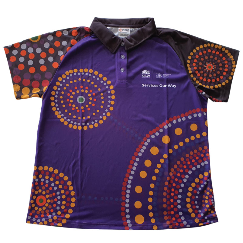 101620BUSPA91_Sublimated_Polo_Shirts_Purple.jpg Sublimated Polo Shirts - Image 1