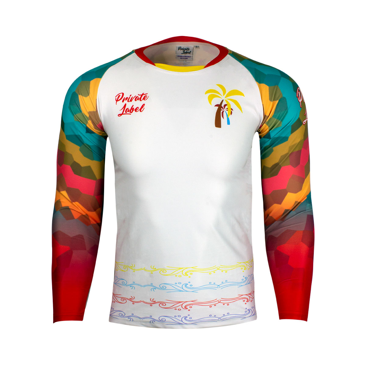 SKU-19_Long_Sleeve_Custom_Rash_Vests.jpg Long Sleeve Custom Rash Vests - Image 1