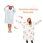 Sublimated Polyester Wearable Blankets - Image 4