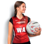 Sublimated Womens Netball Bibs