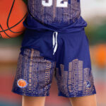 Sublimated Womens Basketball Shorts - Image 4