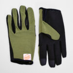Pavo green cycling gloves