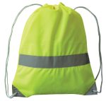 HI VIZ BACKSACK - HI VIZ YELLOW - Image 2