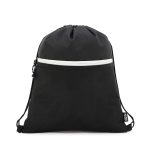 RECYCLED BACKSACK - BLACK - Image 5