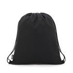 RECYCLED BACKSACK - BLACK - Image 3