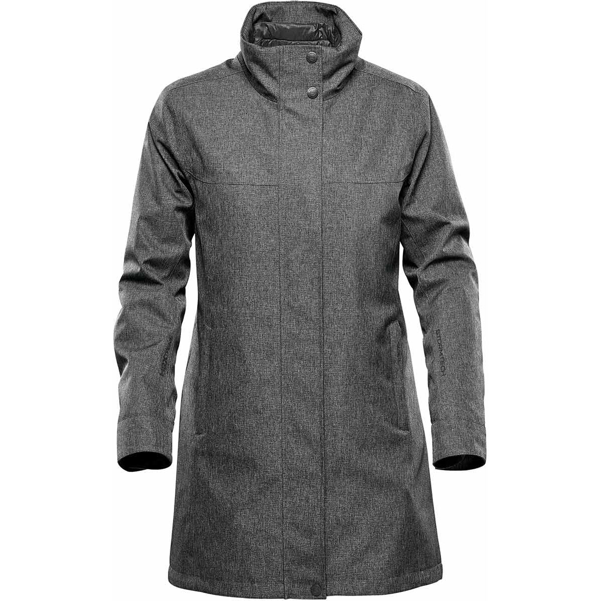 ubx-1w_front_graphiteheather_800x.jpg WOMENS MONTAUK SYSTEM JACKET - Image 1